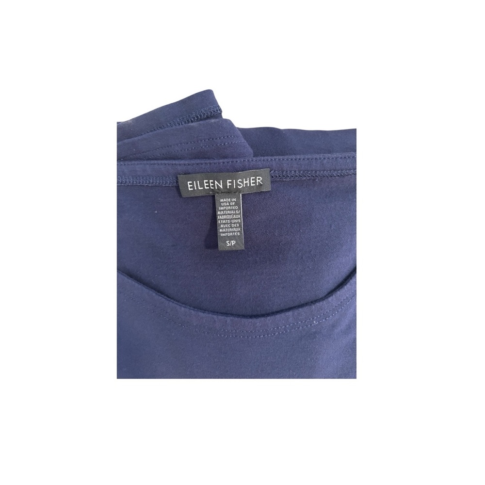 Eileen Fishee Navy Tunic Top - Picture 3 of 3